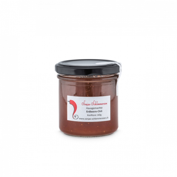 Erdbeeren-Chili-Konfitüre