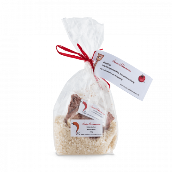 Risotto-Tomatenmischung